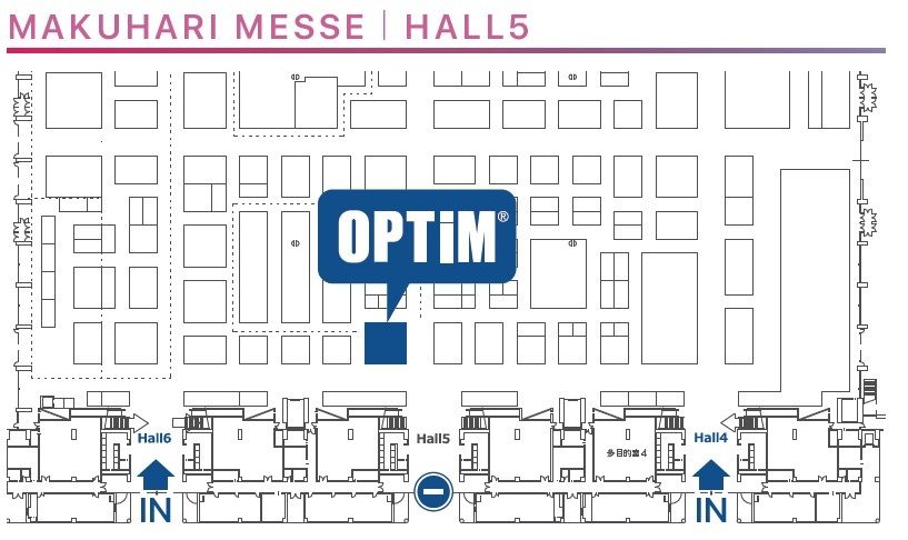 Interop Tokyo map